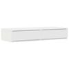 vidaXL Tiroirs de lit Blanc 100 x 36,5 x 16,5 cm Bois d'ing&eacute;nierie