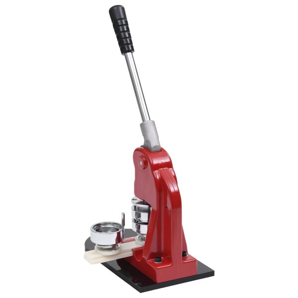 vidaXL Machine à badges avec cutter circulaire 58 mm