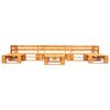 vidaXL Canap&eacute;s de jardin palette 6 pcs Bois Marron miel