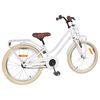 vidaXL V&eacute;lo pour Enfants 18 Pouces pour les 5-7 ans Blanc