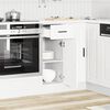 vidaXL Armoire de cuisine Porto blanc bois d'ingénierie