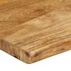 vidaXL Dessus de table 180x40x3,8 cm bord vivant bois massif manguier