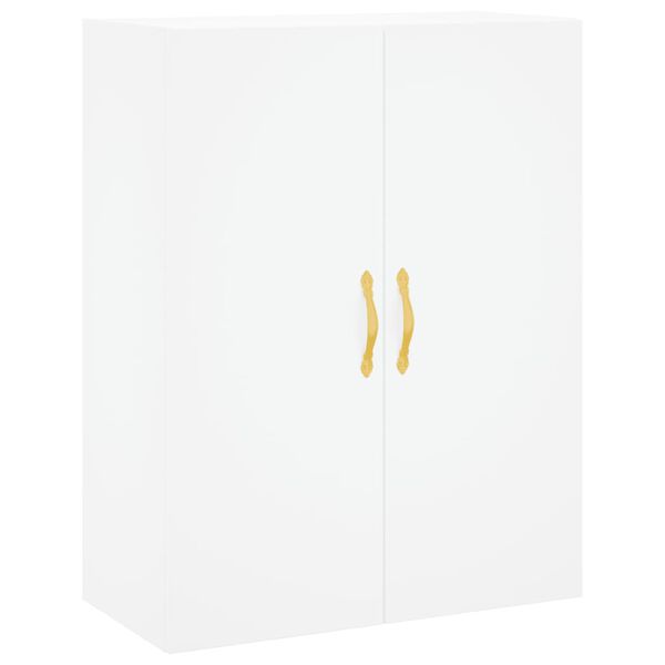 vidaXL Armoire murale blanc 69,5x34x90 cm