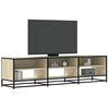 vidaXL Meuble TV ch&ecirc;ne sonoma 180x40x46 cm bois d'ing&eacute;nierie