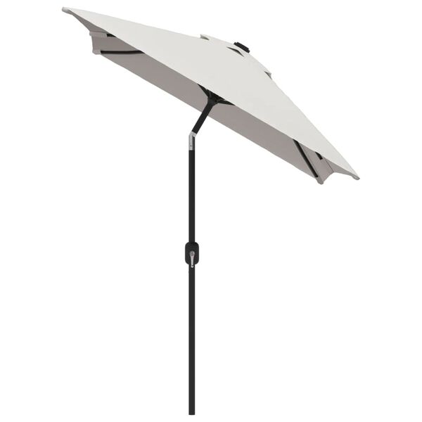 vidaXL Parasol 200 x 300 cm Blanc sable Rectangulaire