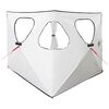 vidaXL Tente de Chasse avec toit Blanc Occultant 145 x 145 x 150 cm