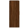 vidaXL Armoires murales 2 pcs chêne marron bois d'ingénierie