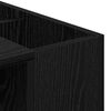 vidaXL Bureau Ch&ecirc;ne noir 109 x 50 x 78 cm Bois d'ing&eacute;nierie