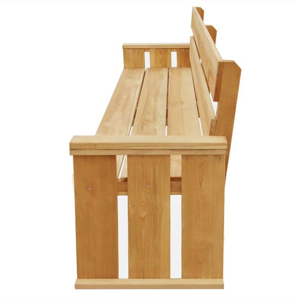 vidaXL Banc de jardin 160 cm Pin&egrave;de impr&eacute;gn&eacute;e