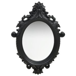 vidaXL Miroir mural style ch&acirc;teau 56x76 cm Noir