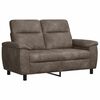 vidaXL Canap&eacute; Gris fonc&eacute; 158 x 90 x 95 cm Simili daim