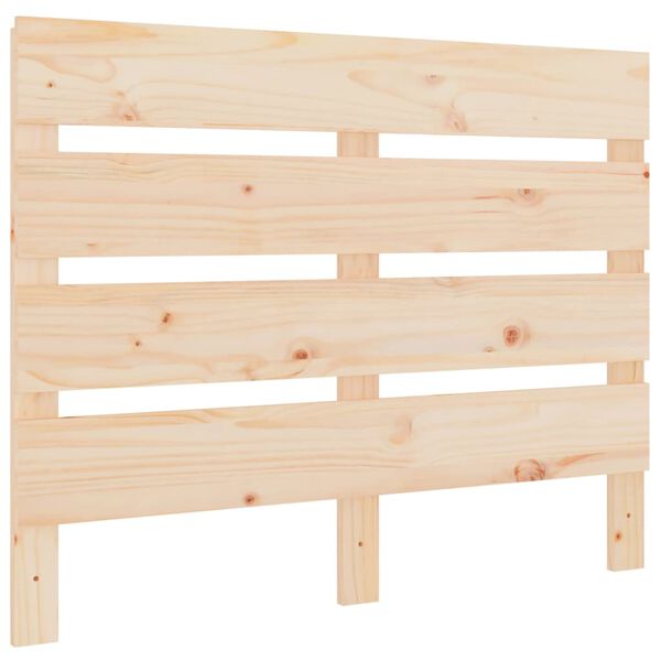 vidaXL T&ecirc;te de lit 75x3x80 cm Bois massif de pin