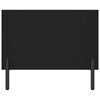 vidaXL Table basse noir 90x50x40 cm bois d'ingénierie