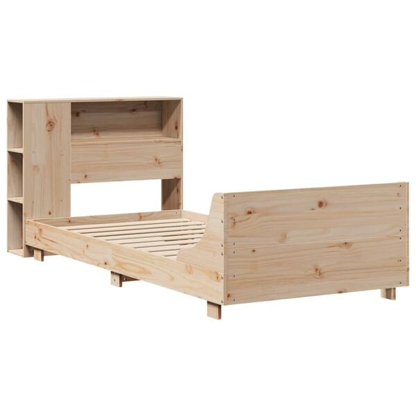 vidaXL Cadre de lit sans matelas 100x200 cm bois massif de pin