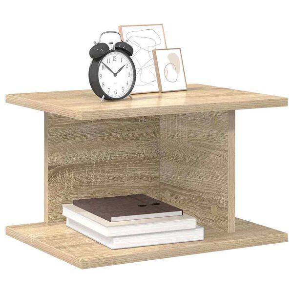 vidaXL Table de chevet Ch&ecirc;ne Sonoma 40 x 30 x 25 cm Bois d'ing&eacute;nierie