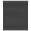 vidaXL Store Roulant Anthracite 100 x 120 cm Aluminium et Polyur&eacute;thane
