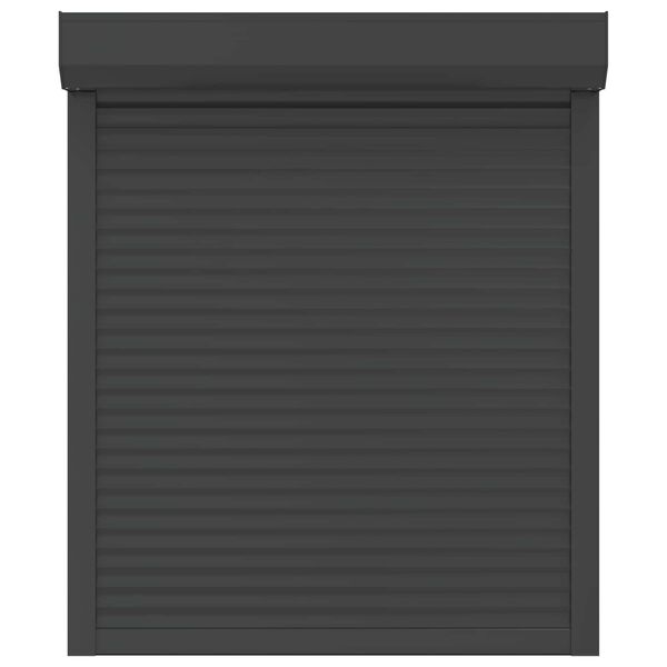 vidaXL Store Roulant Anthracite 100 x 120 cm Aluminium et Polyur&eacute;thane