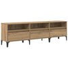 vidaXL Meuble TV 150 x 30 x 45 cm Ch&ecirc;ne artisanal