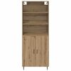 vidaXL Haut Armoire Ch&ecirc;ne artisanal 69,5 x 34 x 180 cm