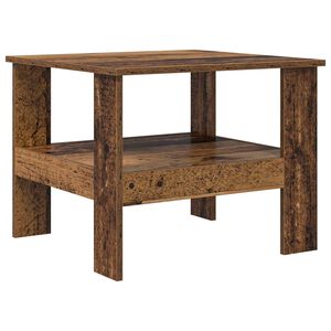 vidaXL Table basse Bois ancien 57 x 55 x 45 cm Bois d'ing&eacute;nierie