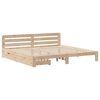 vidaXL Cadre de lit sans matelas 180x200 cm bois massif de pin