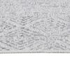 vidaXL Tapis Gris clair 100x300 cm Coton