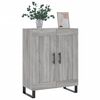 vidaXL Buffet sonoma gris 69,5x34x90 cm bois d'ing&eacute;nierie