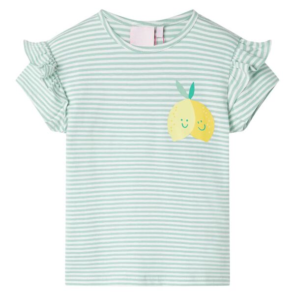 T-shirt pour enfants menthe 104