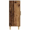 vidaXL Buffet Bois Ancien 34,5 x 34 x 90 cm Bois d'ing&eacute;nierie