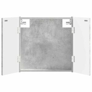 vidaXL Cabinet pour cible ARNHEM Gris b&eacute;ton 52,5 x 10,5 x 53,5 cm
