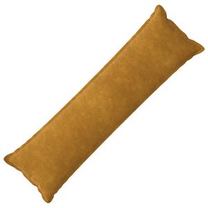 vidaXL Coussin HOUTEN Jaune 40 x 145 cm Fleece en microfibre