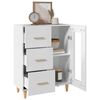vidaXL Buffet blanc 69,5x34x90 cm bois d'ingénierie