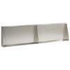 vidaXL Mur de sout&egrave;nement 2 pc 80 x 12 x 50 cm Acier inoxydable