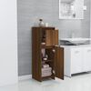 vidaXL Armoire de bain Ch&ecirc;ne marron 30x30x95 cm Bois d'ing&eacute;nierie