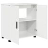 vidaXL Ensemble de mobilier de salle de bain 3 pcs Blanc brillant
