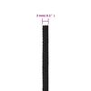 vidaXL Corde de bateau Noir complet 3 mm 250 m Polypropyl&egrave;ne