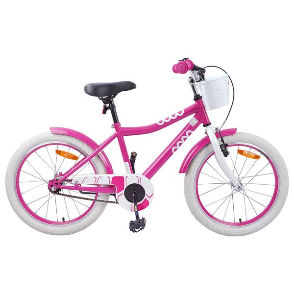 vidaXL V&eacute;lo pour Enfants 18 Pouces pour les 5-7 ans Rose