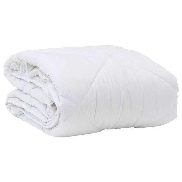 vidaXL Couette Blanc 200 x 155 x 4 cm Polyester