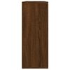 vidaXL Buffet Ch&ecirc;ne marron 91x29,5x75 cm Bois d'ing&eacute;nierie