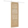 vidaXL Porte coulissante ORKDAL 73,5 x 211 cm Bois de pin massif