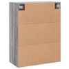 vidaXL Armoire murale sonoma gris 69,5x34x90 cm bois d'ingénierie