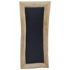 vidaXL Tableau noir 3 pcs 30x70 cm Bois de teck solide