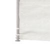 vidaXL Belv&eacute;d&egrave;re avec toit blanc 6,69x4,08x3,22 m poly&eacute;thyl&egrave;ne