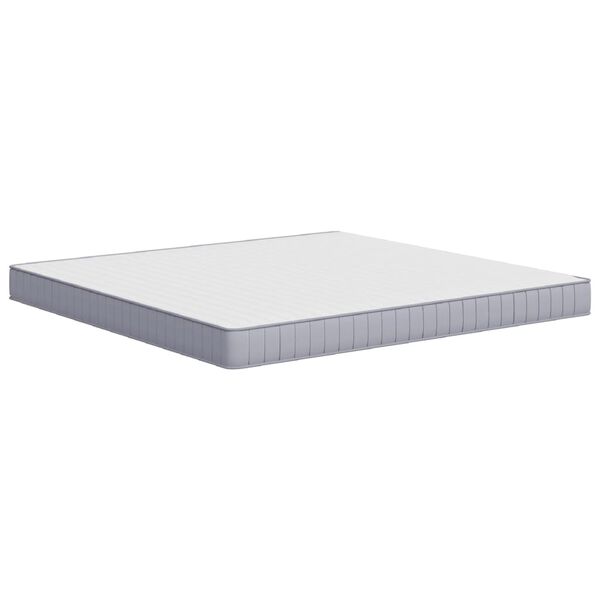 vidaXL Matelas en mousse moyennement doux 200x200 cm