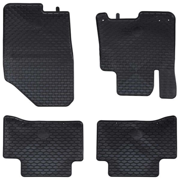 vidaXL Tapis de voiture 4 pcs Noir Compatible avec TUCSON 2020-