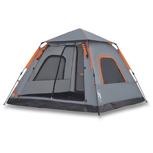 vidaXL Tente de camping &agrave; d&ocirc;me 5 personnes lib&eacute;ration rapide