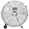 vidaXL Ventilateur tambour avec roue 79 x 37 x 82 cm Aluminium