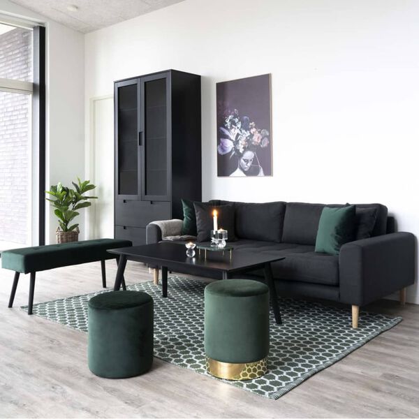 House Nordic Pouf Myla Vert