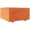 vidaXL Jardini&egrave;re cire marron 90x90x49,5 cm bois de pin massif