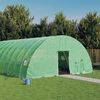 vidaXL Serre avec cadre en acier vert 60 m&sup2; 10x6x2,85 m
